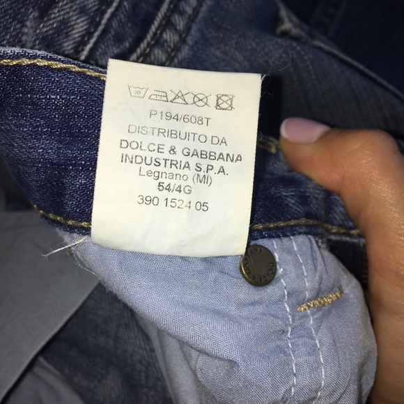 Dolce & Gabbana Jeans Size 26/33 inseam - Picture 8 of 8